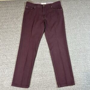 Brax Cooper Fancy‎ Pants Mens 34x32 Fits 36x31 Regular Fit Five Pocket Stretch